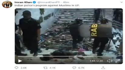 ಬಾಂಗ್ಲಾ ವಿಡಿಯೋ ಹಾಕಿ ಭಾರತದ್ದು ಎಂದ ಇಮ್ರಾನ್: ಟ್ವೀಟ್ ಟ್ಯಾಗ್ ಬ್ಲಾಕ್!