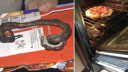 പിസ ബേക്ക് ചെയ്യാന് വച്ചു; ഓവന് തുറന്നപ്പോള് കണ്ടത്...