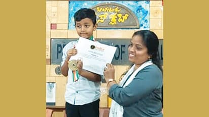 ಇಂಡಿಯಾ ಬುಕ್ ಆಫ್ ರೆಕಾರ್ಡ್ಸ್ ಸೇರಿದ ಬೆಂಗಳೂರು ಬಾಲಕ