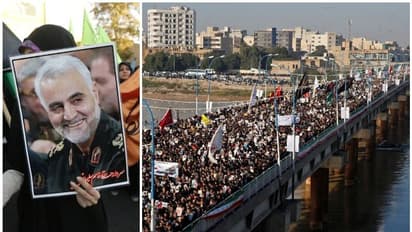 'ഇനി അമേരിക്കയുടെ മരണം': കാസിം സൊലേമാനിയുടെ വിലാപയാത്രയിൽ അണിനിരന്ന് ലക്ഷങ്ങൾ