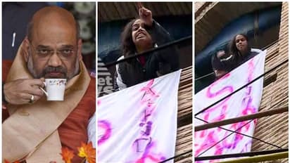 അമിത് ഷായ്ക്ക് നേരെ 'ഗോ ബാക്ക്' വിളിച്ചത് മലയാളി പെൺകുട്ടി, ഇറക്കിവിട്ട് ഫ്ലാറ്റുടമ