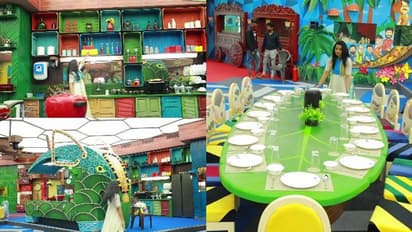 ആനയുടെ രൂപത്തിൽ അതിമനോഹരമായി ബിഗ് ബോസ് ഹൗസിലെ അടുക്കള