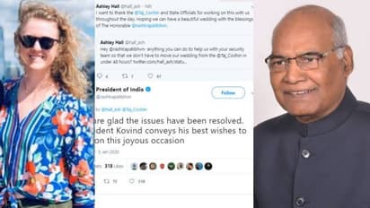 എട്ടുമാസം മുമ്പ് നിശ്ചയിച്ച വിവാഹം മാറ്റാൻ നിർദ്ദേശം; വിദേശവനിതയുടെ ട്വീറ്റിൽ കൊച്ചിയിലെ അതിസുരക്ഷ ഒഴിവാക്കി രാഷ്ട്രപതി