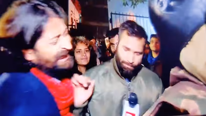 JNU attack: Campus protesters turn goons; assault, abuse TV journalist