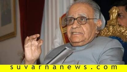 ಕರ್ನಾಟಕದ ಮಾಜಿ ರಾಜ್ಯಪಾಲ ಚತುರ್ವೇದಿ ನಿಧನ!