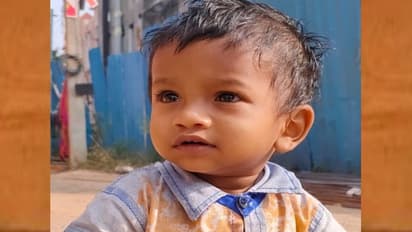 మాదాపూర్ లో రోడ్డుప్రమాదం... ఏడాది బాలుడి మృతి
