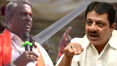 MLA Zameer calls Somashekhar Reddy 'outsider', dares legislator to come at him with sword