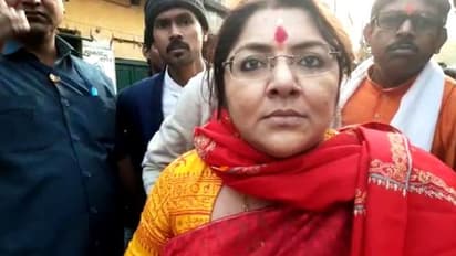 লকেটের নেতৃত্বে বিজেপির অভিনন্দন যাত্রায় বাঁধা, কর্মীদের সঙ্গে পুলিশের ধস্তাধস্তি