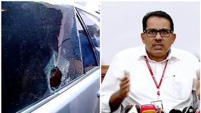 മുത്തൂറ്റ് സമരം:  എംഡിയുടെ വാഹനത്തിന് നേരെ കല്ലേറ്; ജോര്‍ജ് അലക്സാണ്ടറിന് പരിക്ക്