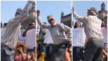 ജെഎൻയു ആക്രമണം: ആസാദി മുദ്രാവാക്യത്തിനൊപ്പം പ്രതിഷേധ കൂട്ടായ്മയിൽ ചുവടുവച്ച് വയോധികൻ; വീഡിയോ കാണാം