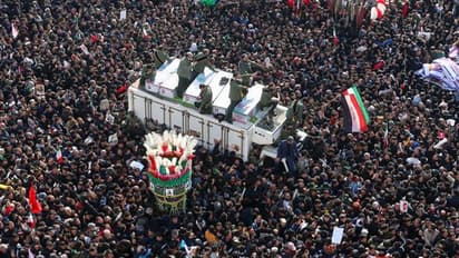 ఖాసీం సులేమానీ అంత్యక్రియల్లో తొక్కిసలాట: 35 మంది మృతి