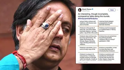 Controversy’s favourite child Shashi Tharoor compares Hindutva with Islam, Christianity; ends up hounded by liberal brigade