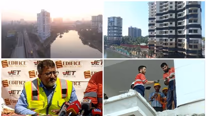 സൈറൺ മുഴങ്ങി: സ്ഫോടനത്തിന് സര്‍വ്വസജ്ജമായി മരട്, ആകാംക്ഷയോടെ കേരളം