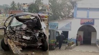 দিঘা যাওয়ার পথে ভয়াবহ দুর্ঘটনা, লরির ধাক্কায় মৃত চার