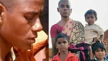 தனது தலைமுடியை விற்று குழந்தையின் பசியை போக்கி... மீத பணத்தில் விஷம் வாங்கி தற்கொலைக்கு முயன்ற தாய்..!