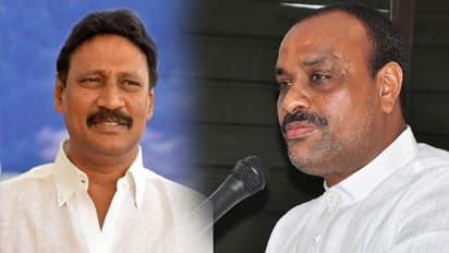 రాజధాని రచ్చ:  గోడ దూకి తప్పించుకొన్న అచ్చెన్న, గద్దె రామ్మోహన్ రావు