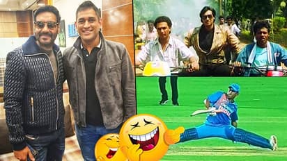 Ajay Devgn and Mahendra Singh Dhoni: The two balancing experts