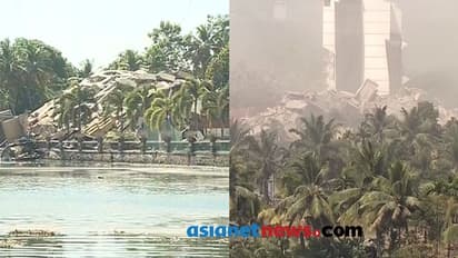 മരട്: ഫ്ലാറ്റുകളുടെ കോൺക്രീറ്റ് അവശിഷ്ടങ്ങൾ അടുത്ത ദിവസം മുതൽ നീക്കം ചെയ്യും