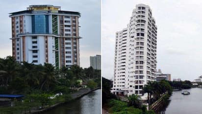 മരടിലെ അവശേഷിക്കുന്ന രണ്ട് ഫ്ലാറ്റുകൾ ഇന്ന് തകർക്കും, പ്രദേശത്ത് നിരോധനാജ്ഞ