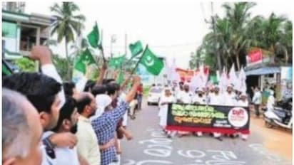 പൗരത്വ നിയമ ഭേദഗതിക്കെതിരെ ഡിവൈഎഫ്ഐ റാലി; അഭിവാദ്യമര്പ്പിച്ച് യൂത്ത് ലീഗ്