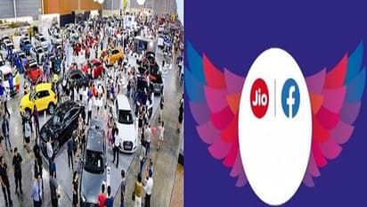 ఆటోమొబైల్ ఎక్స్ పోలో రిలయన్స్ జియో, ఫేస్ బుక్ సందడి....