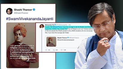 Shashi Tharoor preaches tolerance, acceptance to Hindus; but ends up tasting real intolerance in Jamia Millia