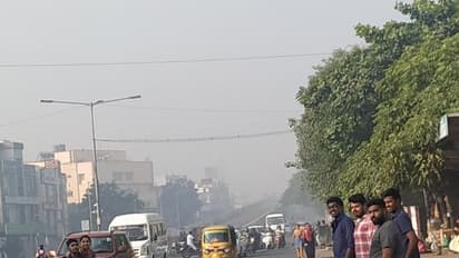 கோலாகலமான போகி..! சென்னையில் கடும் புகைமூட்டம்..!