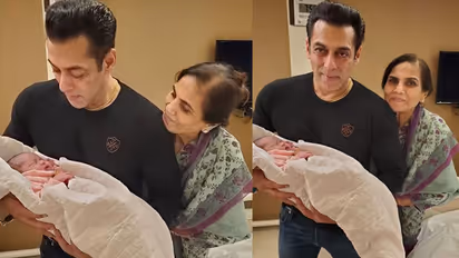 সলমনের কোলে কার সন্তান,নেটদুনিয়ায় ভাইরাল হল সেই ছবি