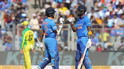 ಆಸೀಸ್‌ಗೆ ಸ್ಫರ್ಧಾತ್ಮಕ ಗುರಿ ನೀಡಿದ ಟೀಂ ಇಂಡಿಯಾ