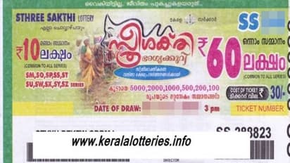 സ്ത്രീ ശക്തി SS-192 ലോട്ടറി ഫലം പ്രഖ്യാപിച്ചു; ഒന്നാം സമ്മാനം 70 ലക്ഷം