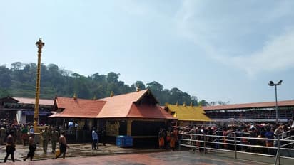 ശബരിമല നട തുറന്നു; തീര്ത്ഥാടകരെ പരിശോധിക്കാൻ തെര്മൽ സ്കാനര്