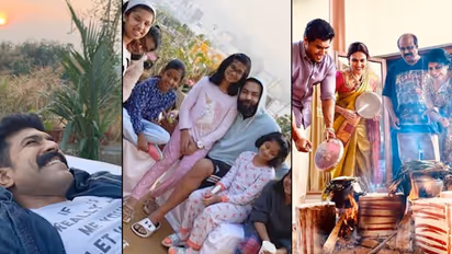 From Trisha to Soundaryaa, celebrities enjoy Pongal Festivities with family (In Pictures)