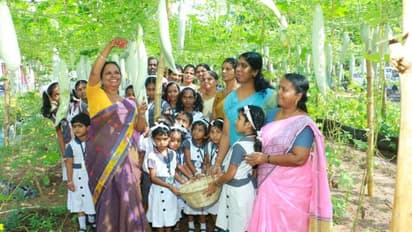 പച്ചക്കറികൾ വിളയിക്കുന്നതിന് മാതൃക; മുഹമ്മ സിഎംഎസ് എൽ പി സ്കൂൾ കാർഷിക പുരസ്കാര നിറവിൽ