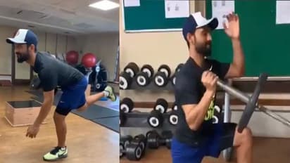 सिर्फ क्रिकेट ही नहीं एक्सरसाइज में भी मजे लेते हैं रहाणे, स्लिप कैचिंग के लिए करते हैं ये काम