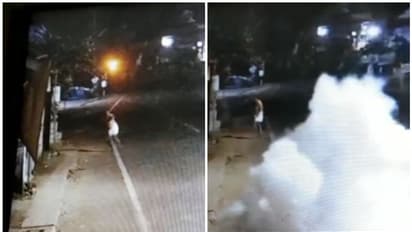 കണ്ണൂരില്‍  പൊലീസ് പിക്കറ്റ് പോസ്റ്റിനു നേരെ ബോംബേറ്, പ്രതി ആര്‍എസ്എസുകാരന്‍-വീഡിയോ