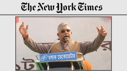 বিক্ষোভকারীদের গুলি করে মারার নিদান দিয়ে এবার নিউইয়র্ক টাইমসের পাতায় 'উজ্জ্বল' দিলীপ