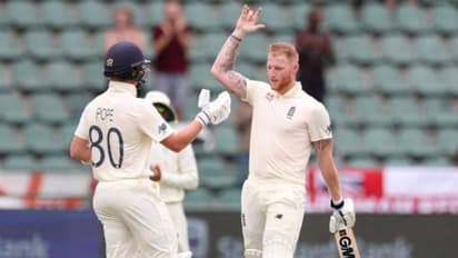 സ്റ്റോക്സിനും പോപ്പിനും സെഞ്ചുറി, ഇംഗ്ലണ്ടിന് മികച്ച സ്കോര്; ദക്ഷിണാഫ്രിക്കയുടെ തുടക്കം തകര്ച്ചയോടെ