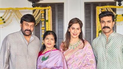 ರಾಮ್ ಚರಣ್ -  ಉಪಾಸನಾ ಲವ್‌ ಸ್ಟೋರಿಯಲ್ಲೊಂದು ಟ್ವಿಸ್ಟ್‌! ಕ್ಯೂಟ್‌ ಕಪಲ್‌ ನೋಡಿ