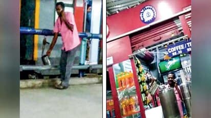 கழிவறை செல்லும் நீரில் தேநீர் தயாரிப்பா..? எழும்பூர் ரயில்நிலையத்தில் பயணிகளுக்கு அதிர்ச்சி..!