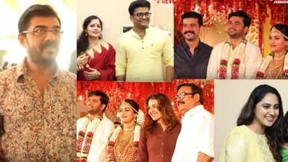 താരനിബിഡമായി മണിയൻ പിള്ള രാജുവിന്റെ മകന്റെ വിവാഹം; വീഡിയോ