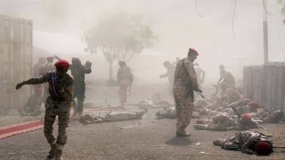 ராணுவ முகாமில் ஏவுகணை தாக்குதல்..! 24 வீரர்கள் உடல் சிதறி பலி..!