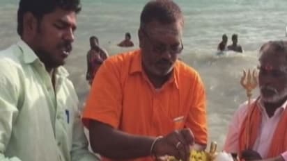 அயோத்தியில் ராமர் கோவில்..! ராமேஸ்வரத்தில் இனிதே தொடங்கிய பூஜை..!