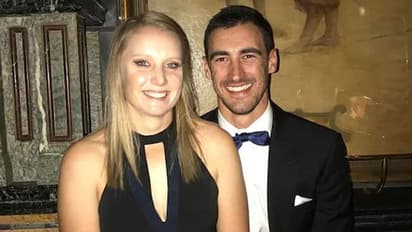 అదేం బ్యాటింగ్ భర్త గారూ...: స్టార్క్ ఇజ్జత్ తీసిన భార్య