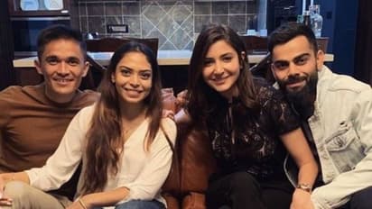 ಬೆಂಗಳೂರಿನಲ್ಲಿ ವಿರುಷ್ಕಾ ದಂಪತಿಗೆ ಔತಣಕೂಟ ಆಯೋಜಿಸಿದ ಸುನಿಲ್ ಚೆಟ್ರಿ!