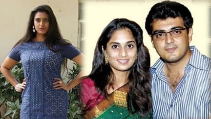 సెక్సువల్ కామెంట్స్.. అజిత్, షాలిని దంపతులని ఇరకాటంలో పెట్టిన నటి!