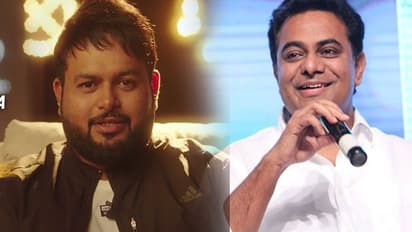 కేటీఆర్ మైండ్ లో థమన్ ట్రెండింగ్ సాంగ్