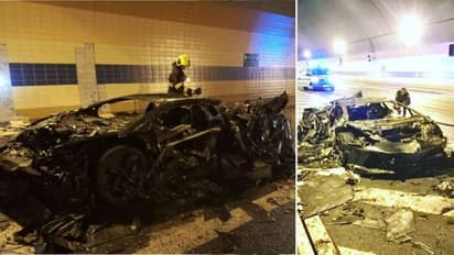 മോഡിഫിക്കേഷന്‍ വിനയായി; 18 കോടിയുടെ കാര്‍ കത്തി ചാരമായി!