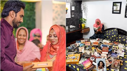 പൊന്നും പണവും വേണ്ട; മഹറായി നൂറു പുസ്തകങ്ങള് മതിയെന്ന് വധു, വാങ്ങി നല്കി വരന്, ഹൃദയം നിറച്ച് നവദമ്പതികള്