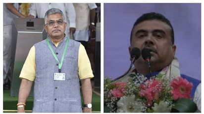 বিপক্ষে দাঁড়াতে হবে দিলীপকেই, রাজ্যের যে কোনও কেন্দ্রে লড়ার চ্যালেঞ্জ শুভেন্দুর