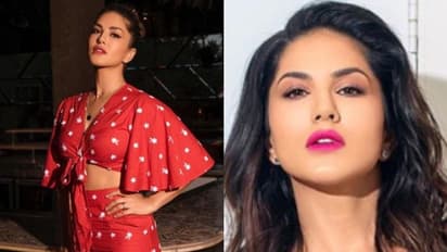 ചുവപ്പില്‍ ഹോട്ടായി സണ്ണി ലിയോണ്‍ ; ചിത്രങ്ങള്‍